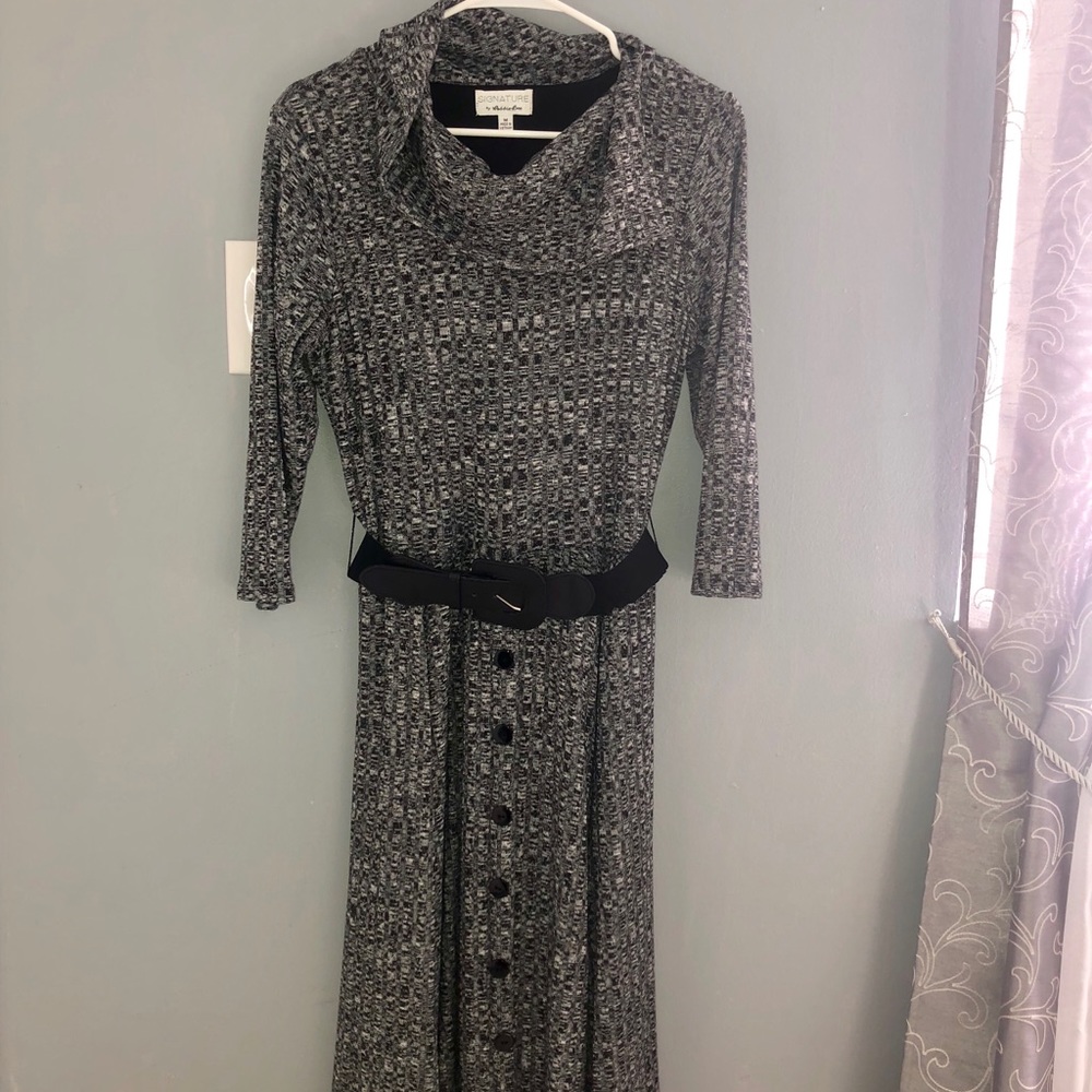 Women’s Grey Maxi Dress
